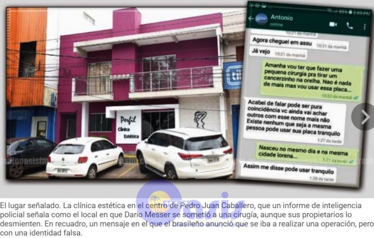 La cirugía clandestina de Dario Messer en Pedro Juan