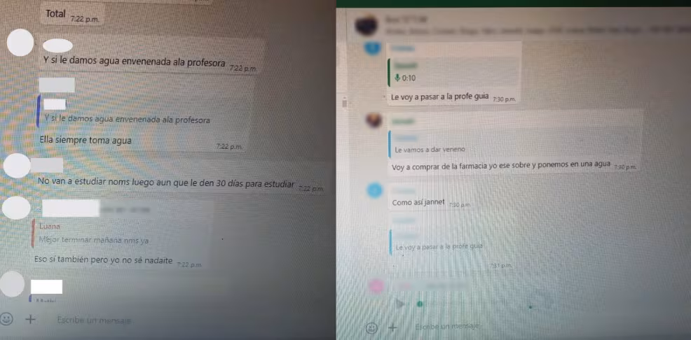 Terrible: alumnos quisieron envenenar a profesora para suspender examen de Matemáticas