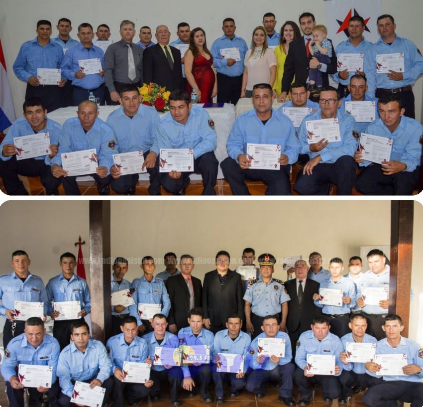 Empresa de Seguridad Mbareté PorÍ£, gradua a nuevos guardias