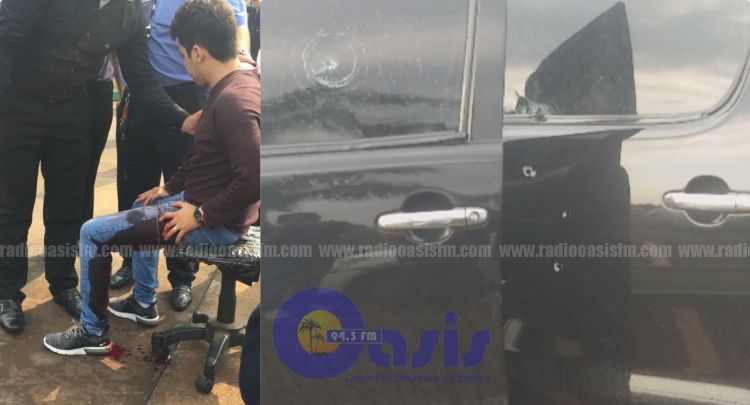 Intento de Homicidio en el estacionamiento del Shopping China de Pedro Juan