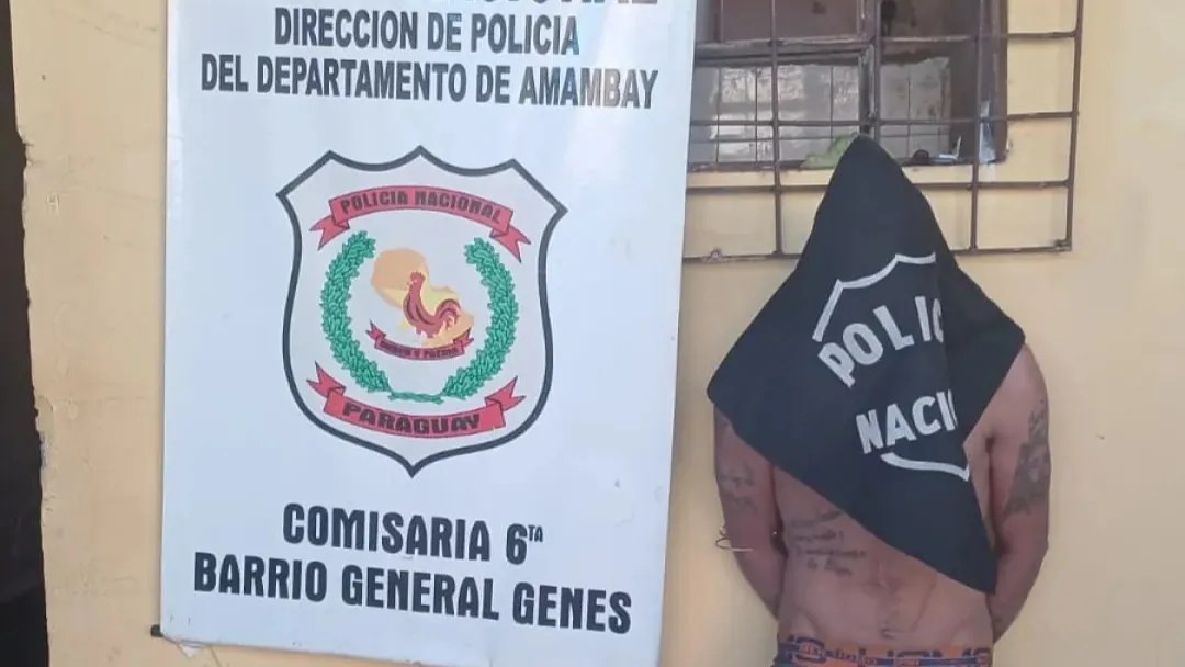 Ciudadano con orden de captura es detenido durante intervención por violencia familiar