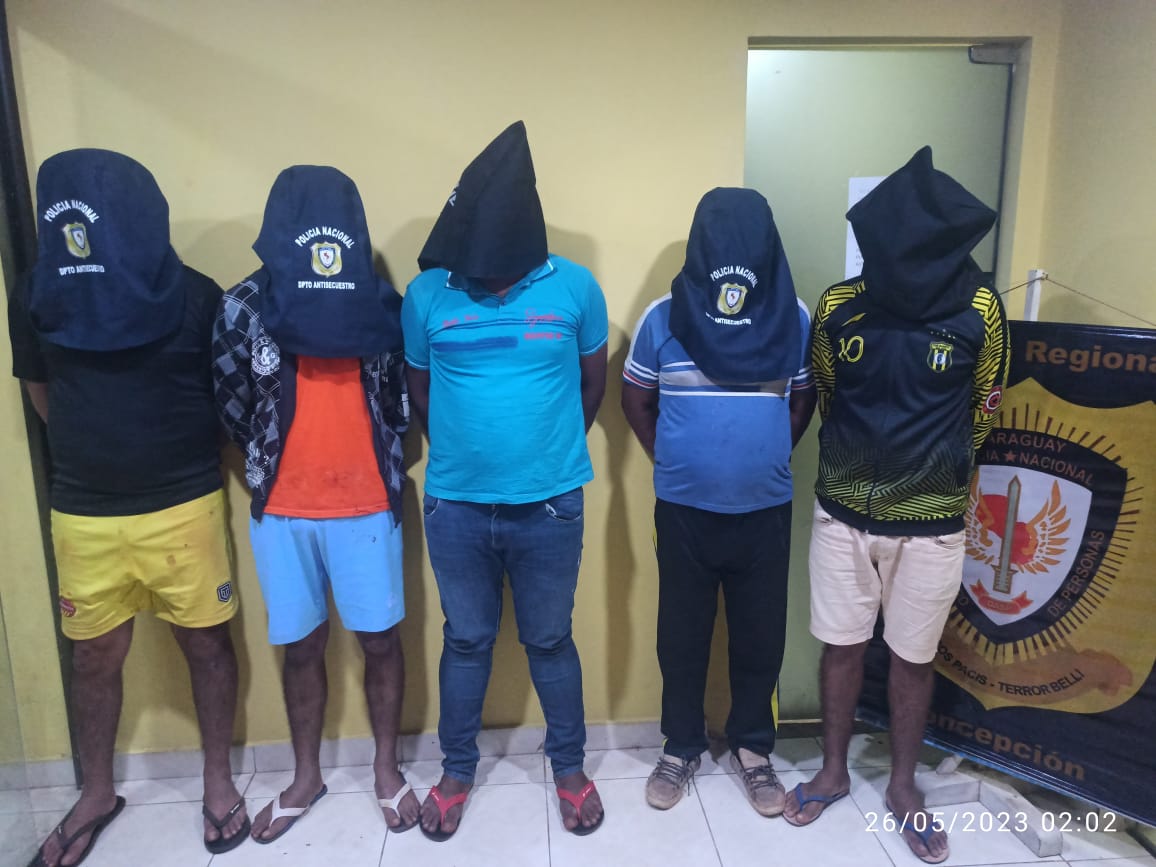 Concepción: Extorsionares quedaron  detenidos tras entrega vigilada