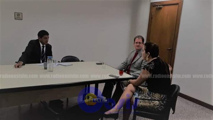 Ultiman implementación de audiencias vis Video Conferencias en Pedro Juan