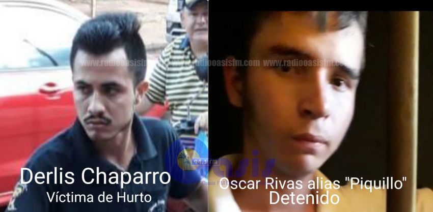Joven fue reducido por propietario de moto hurtado en Pedro Juan
