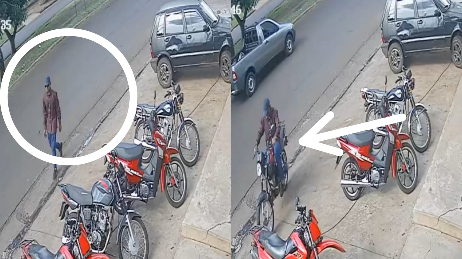 Dueño de barbería sufre hurto de su motocicleta