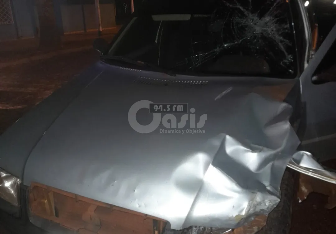 Conductor desconocido causó accidente y se dio a la fuga