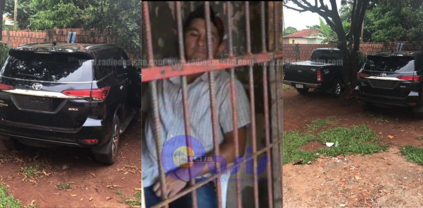 Cae en Pedro Juan otro agente policial con dos camionetas robadas en Ponta PorÍ£