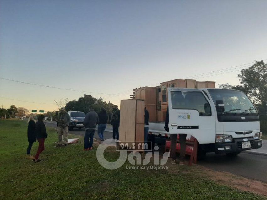 Senad incauta más de 1.000 kilos de marihuana ocultos en muebles