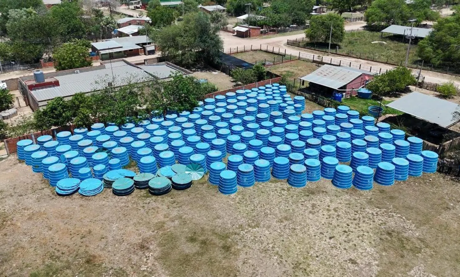 Comunidades del Alto Paraguay recibieron más de 300 tanques para recolección de agua