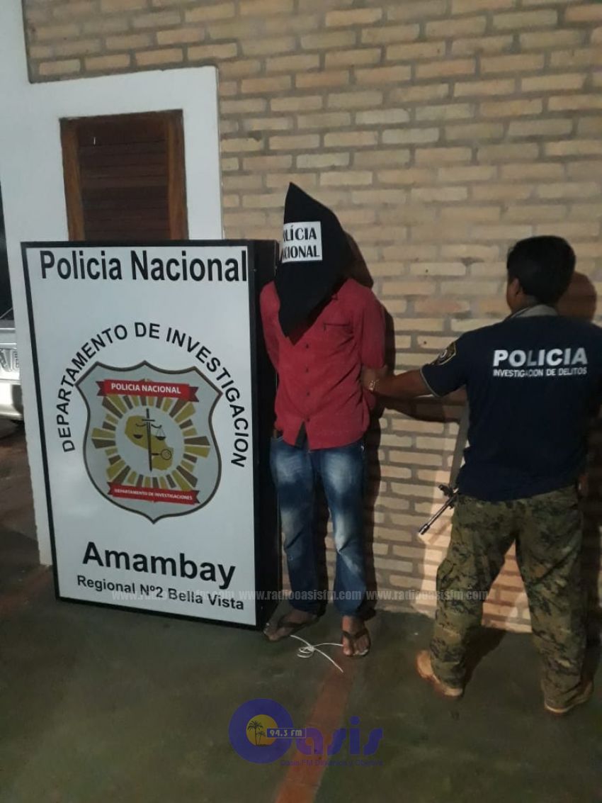 Policía detiene a supuesto autor de homicidio del vendedor de remedio yuyo en Bella Vista
