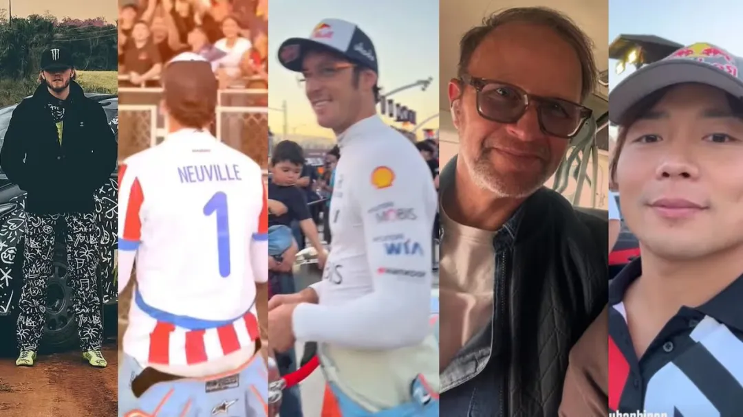 Rally Paraguay 2025: la emoción de los corredores internacionales ante la afición local