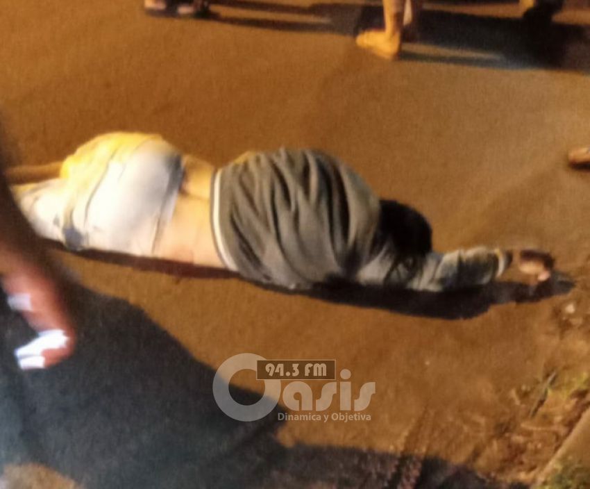 Joven falleció en Pedro Juan tas realizar piruetas sobre su moto