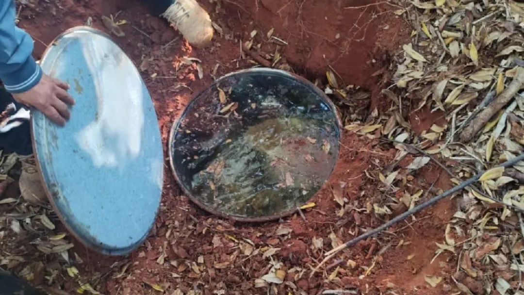 Hallan caleta con 72 explosivos vinculada al extinto grupo EML en Horqueta