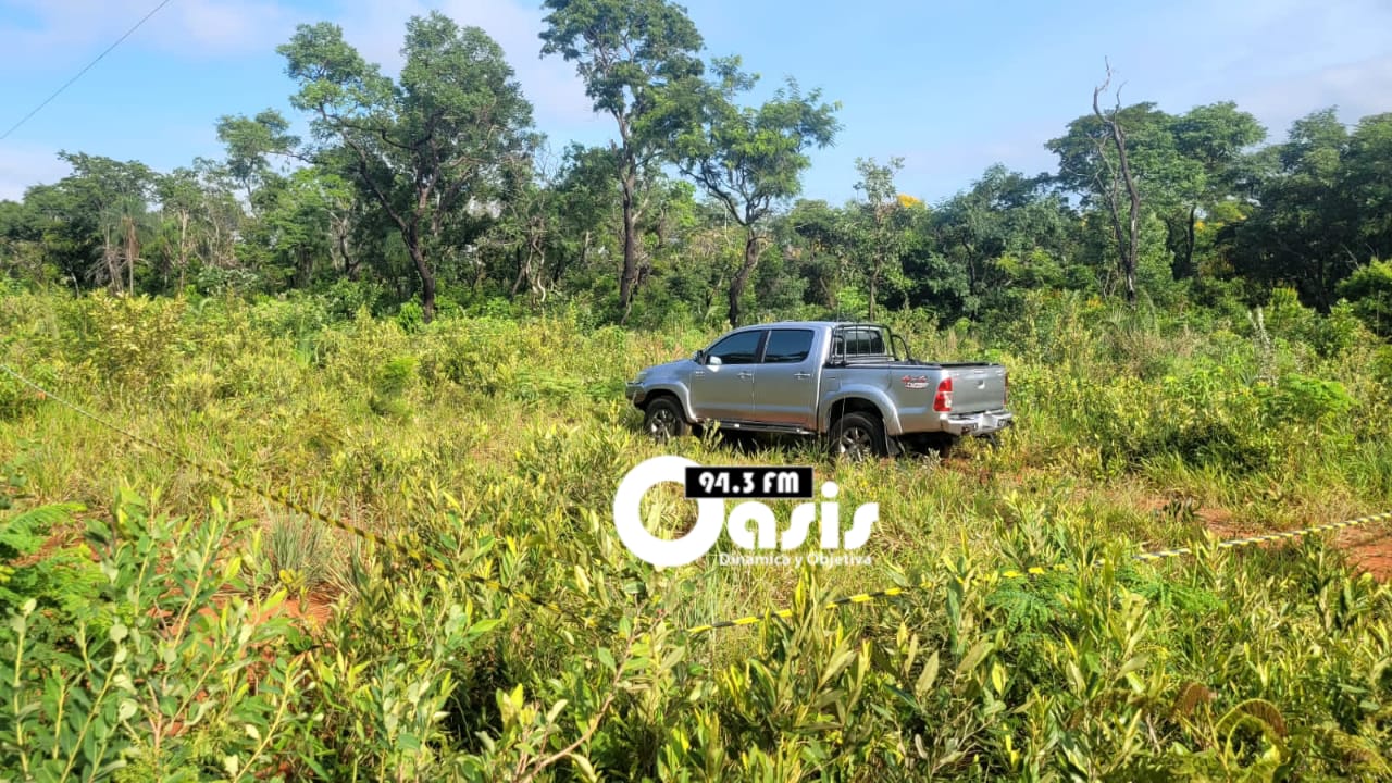 Encuentran la camioneta robada tras ejecución en la Colonia Piky