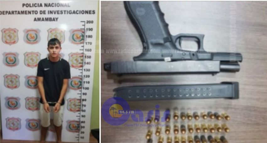 Peritaje de arma confirma que pistola fue utilizado en asesinato en Pedro Juan