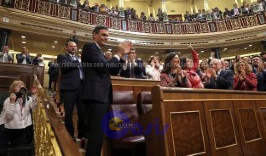 Pedro Sánchez es elegido nuevo presidente de España