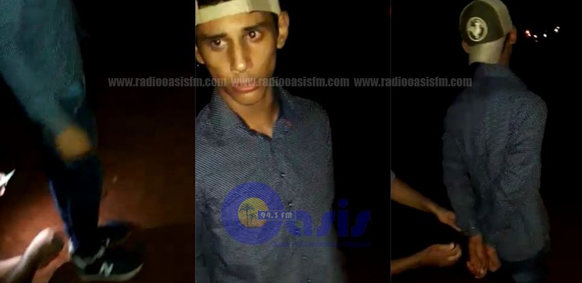 Delincuentes atan a joven para robarle su moto en Pedro Juan