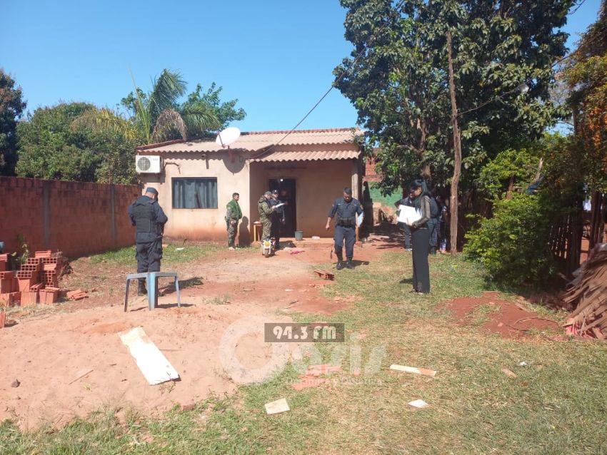 Allanan vivienda en busca de supuesto ladrón en Pedro Juan