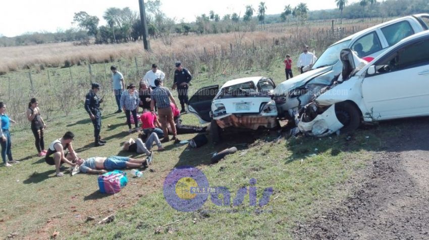 Un fallecido en triple choque en Ñumí