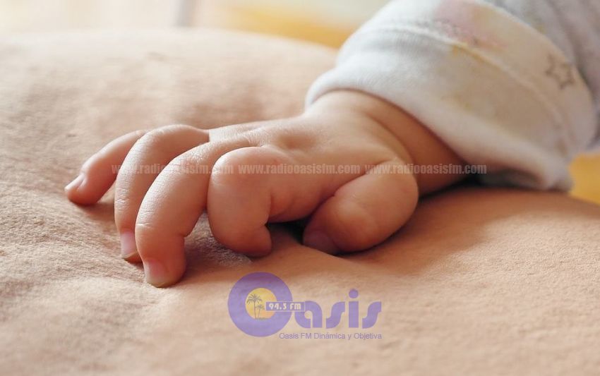 Bebe es abandonado en el barrio Virgen de Caacupé en Pedro Juan