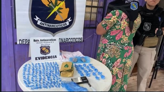 Hallan minilaboratorio de cocaína: detenida seguirá en casa por su embarazo