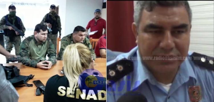 Ex jefes de comisarias y personal policial de Amambay fueron detenidos