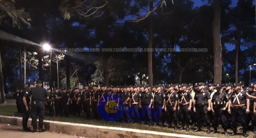 Llegaron 100 policías para reforzar la seguridad  de las elecciones