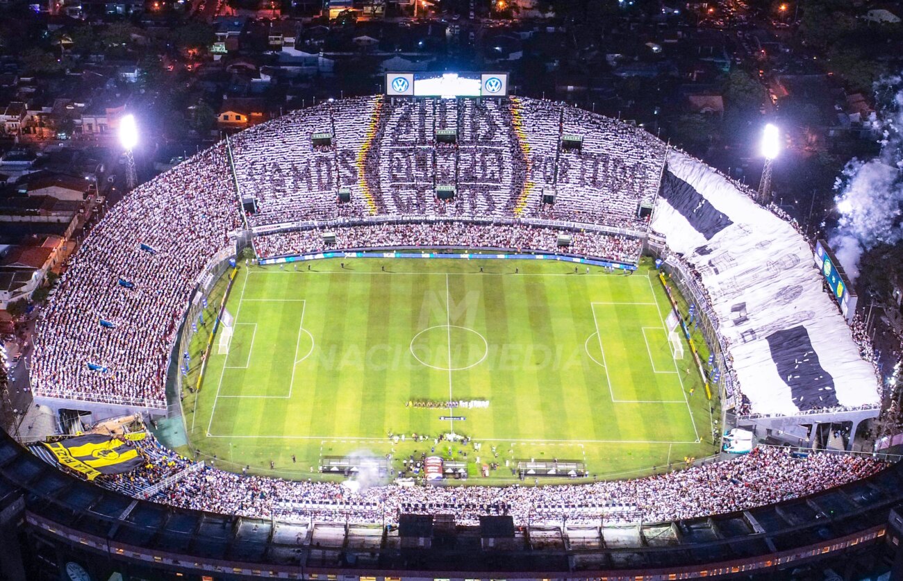 Los hinchas de Olimpia preparan un nuevo mosaico para el partido ante Flamengo