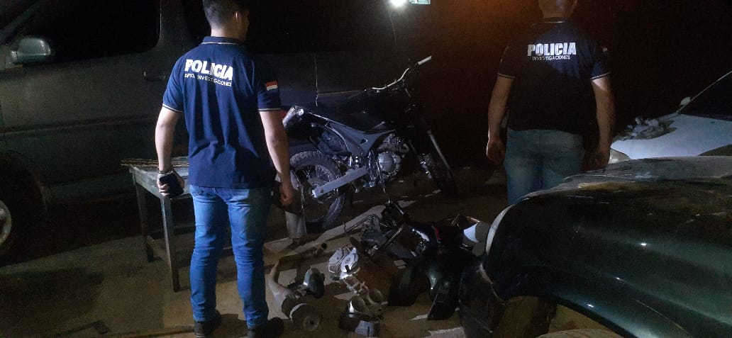 Tras robo de motocicletas del depósito del Poder Judicial, allanaron taller mecánico