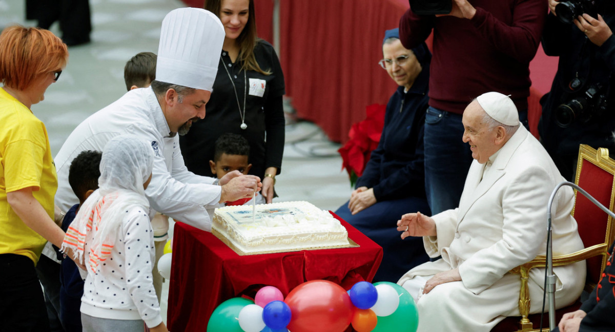 Papa Francisco cumple 87 años y lo celebrará con los niños de un centro pediátrico