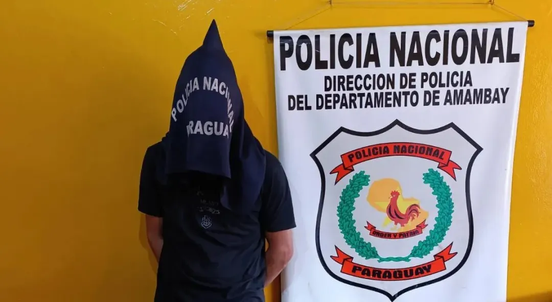 Hombre de 32 años fue aprehendido por supuesto hecho de violencia familiar