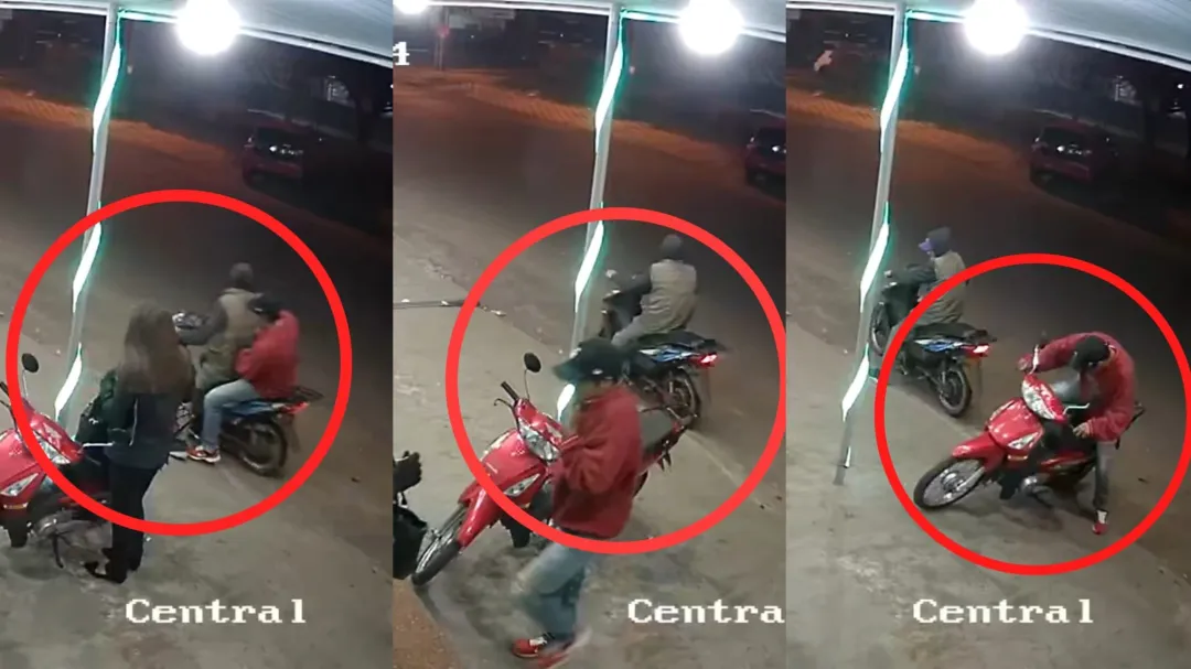 Funcionaria de farmacia es víctima de robo de motocicleta