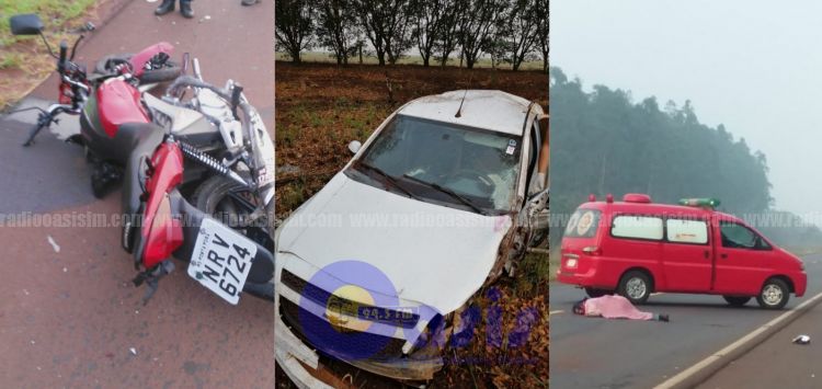 Accidente que involucró a policías deja un fallecido en Pedro Juan