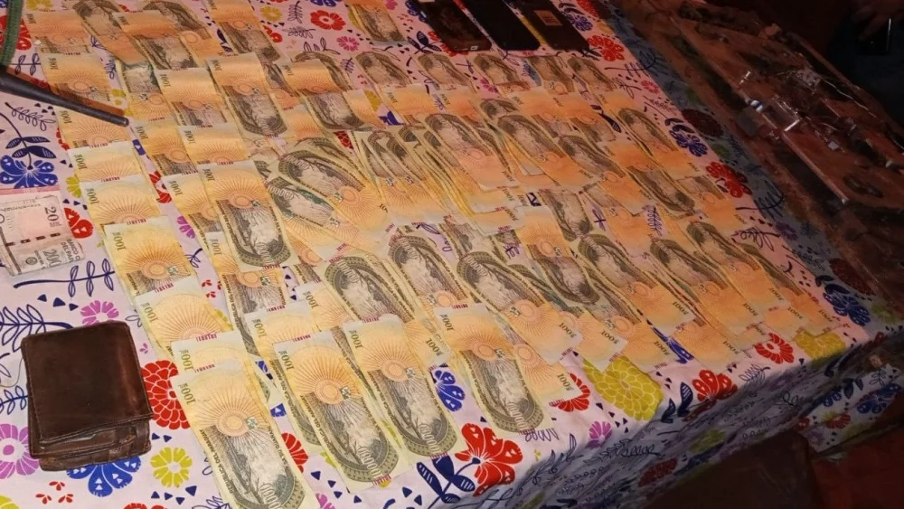 Asalto en Yatytay: Detenidos tenían G. 10 millones en su poder y solo G. 100.000 estaba entintado
