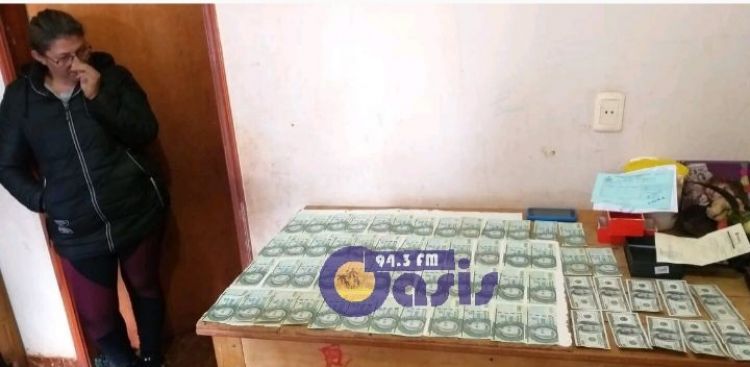 Funcionaria infiel fue aprehendida con dinero hurtado en Pedro Juan