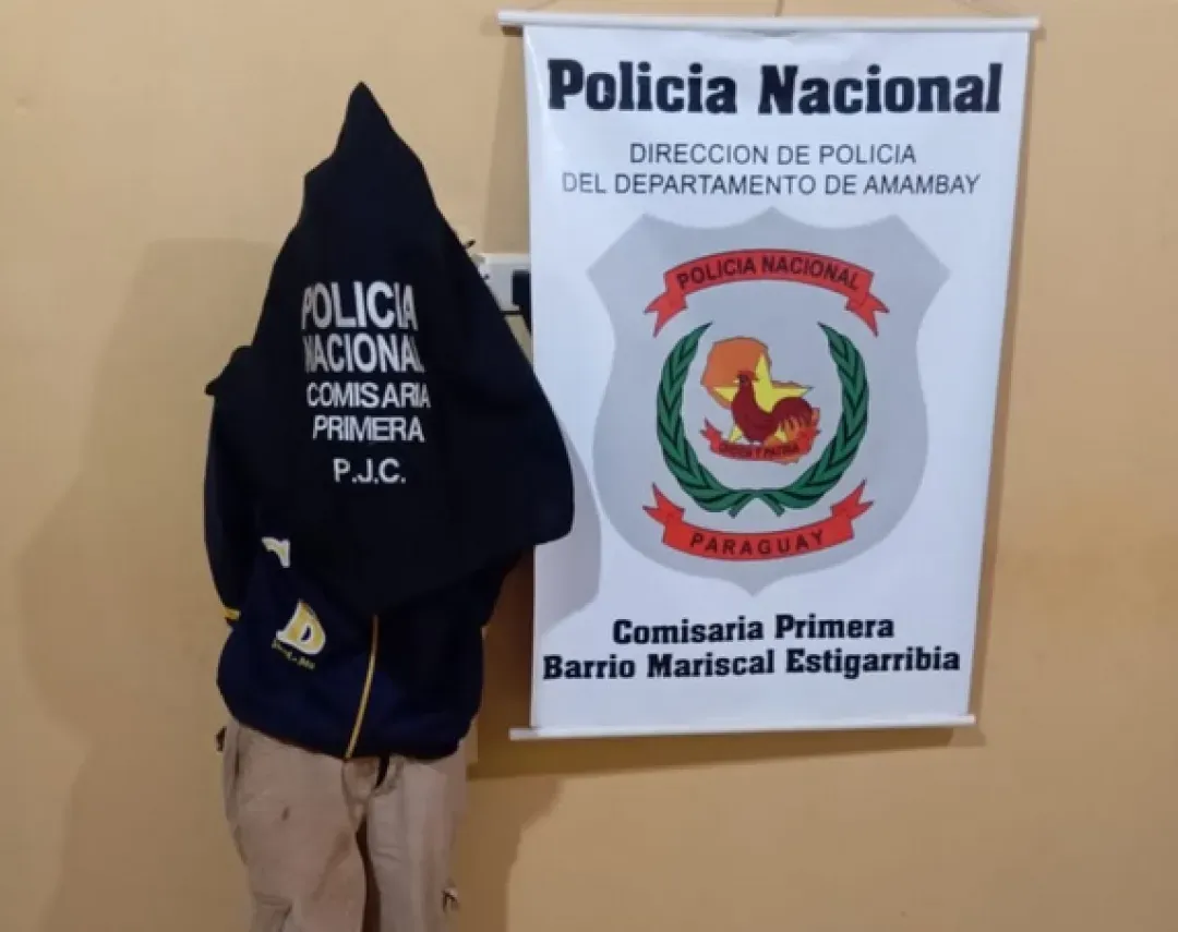 Joven de 20 años es aprehendido tras hurto de moto