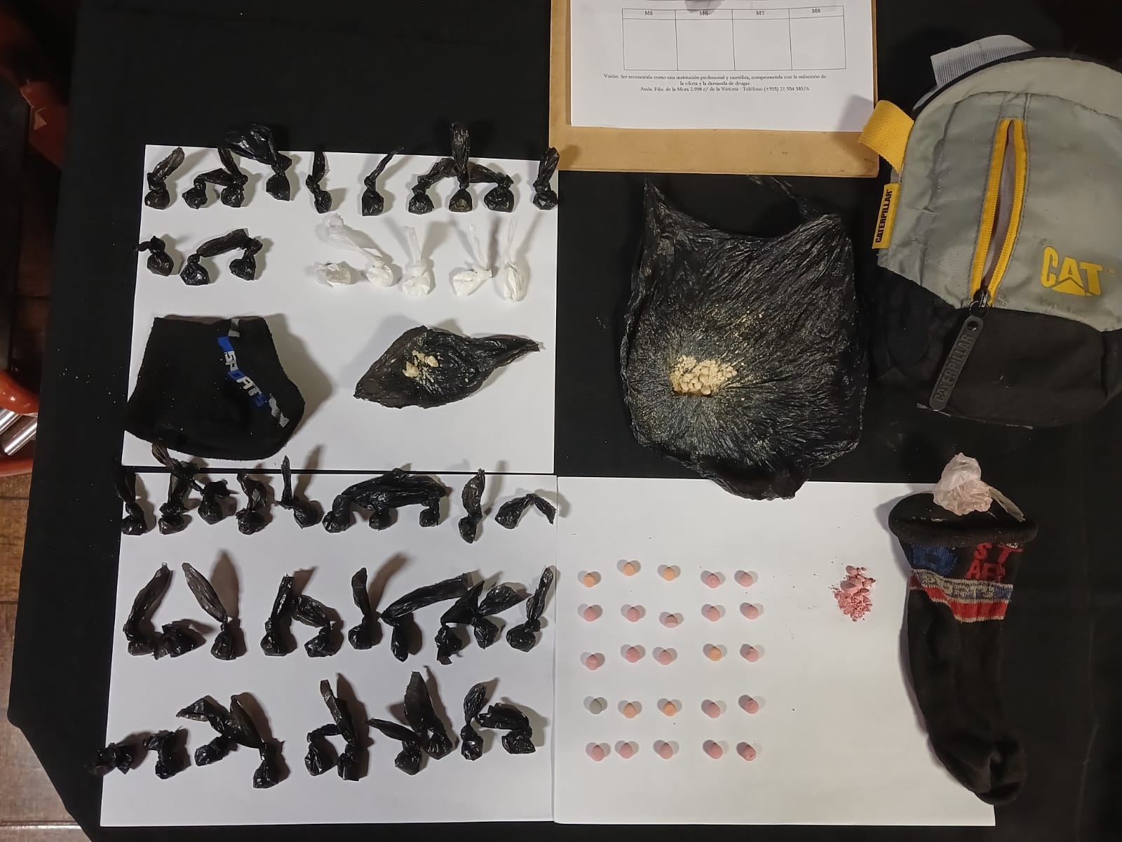 SENAD desarticula "mercadito" de drogas en Pedro Juan Caballero