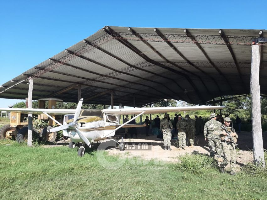 Senad incauta casi 400 kilos de cocaína y una avioneta en Alto Paraguay