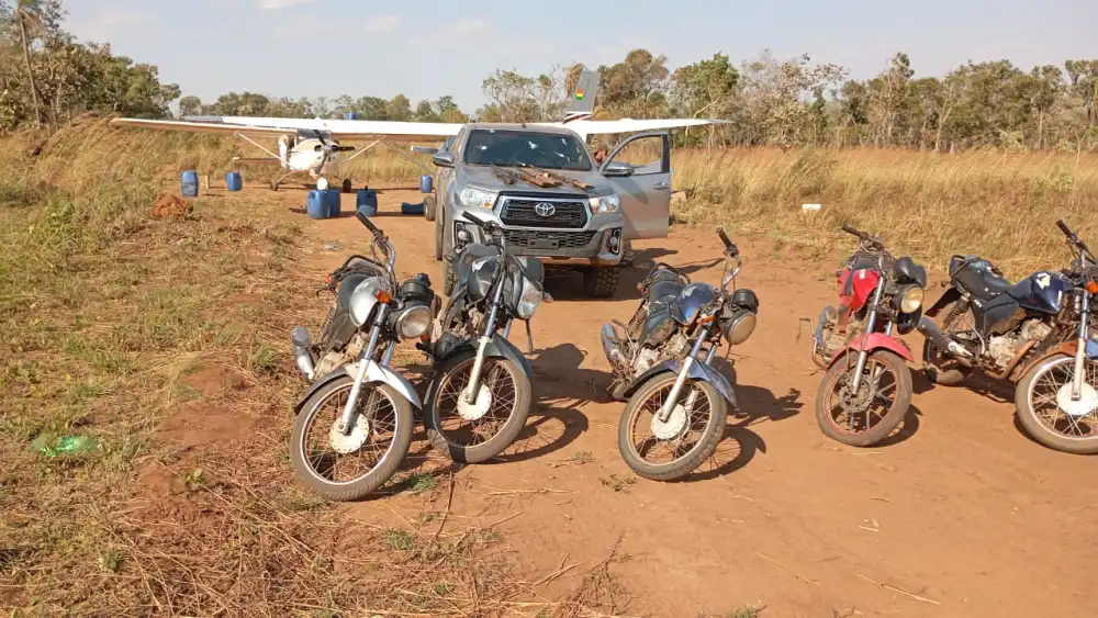Senad considera “inédita e histórica” la incautación de dos aeronaves con drogas en Paso Bravo