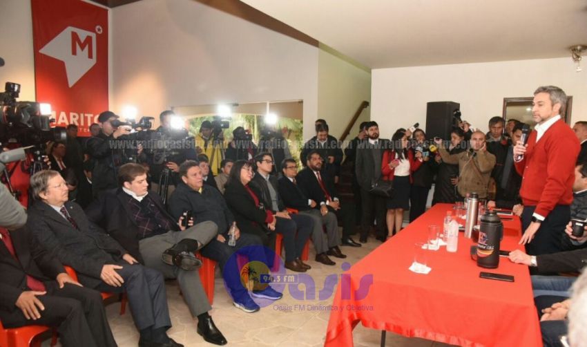 Mario Abdo promete no buscar la reelección