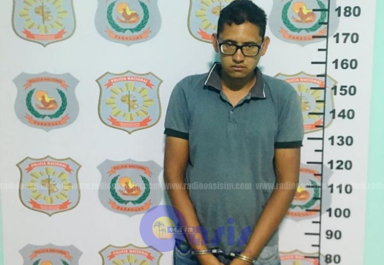 Intento vender moto hurtada y fue detenido por la policía en Pedro Juan