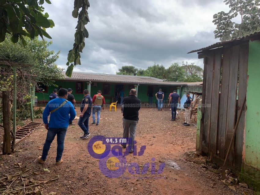 Otro allanamiento detrás de Aguacate en Pedro Juan