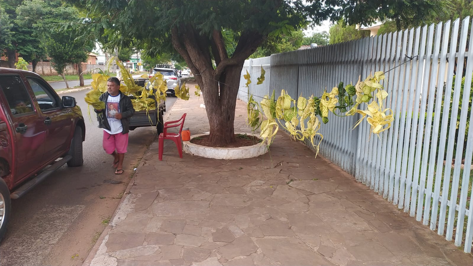 El ''Pindo'': gran invitado en el Domingo de Ramos en las distintas celebraciones eucarísticas de Pedro Juan