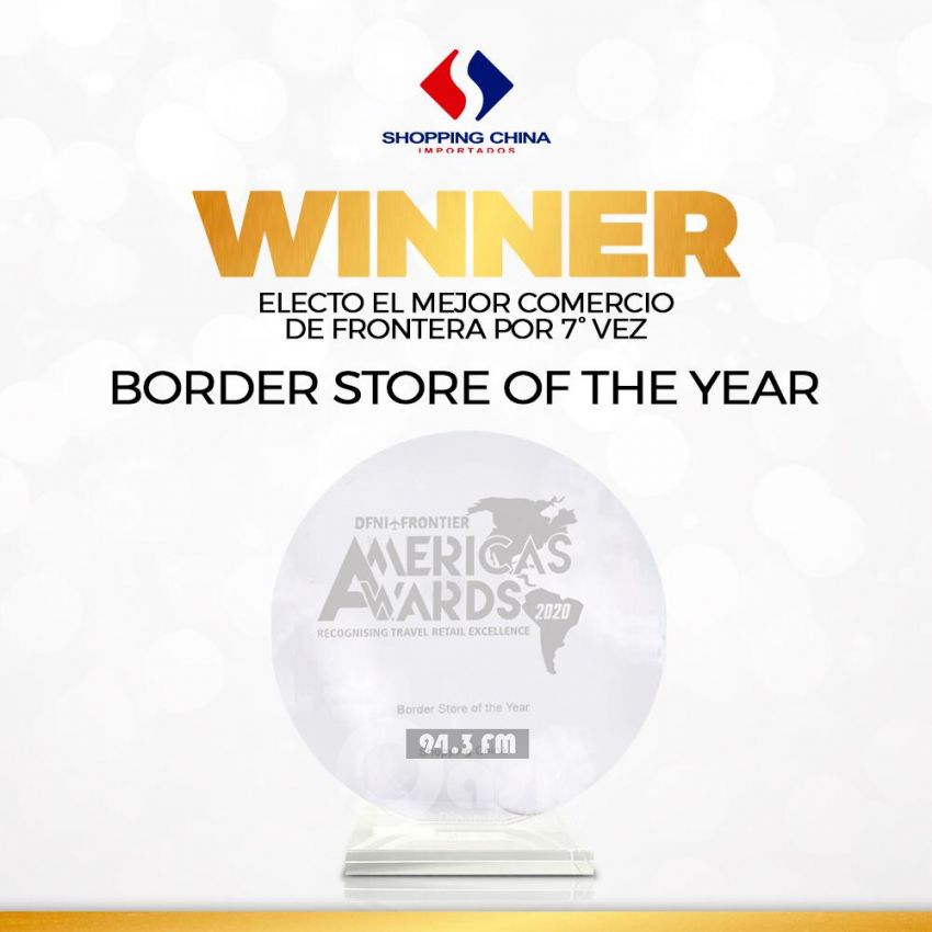 Shopping China obtiene premio internacional por séptima vez