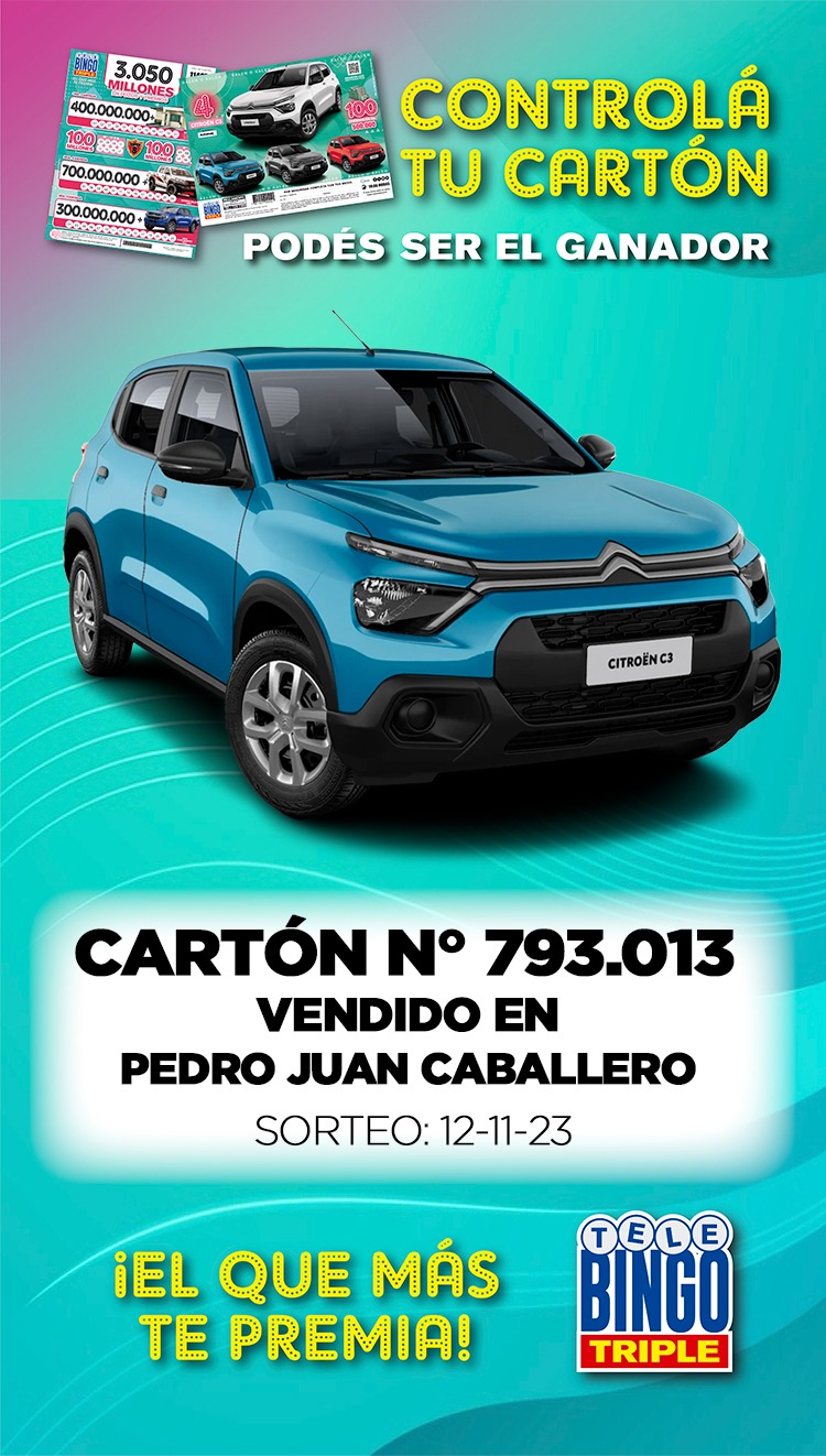 Telebingo Triple busca al ganador o ganadora de un automóvil 0KM
