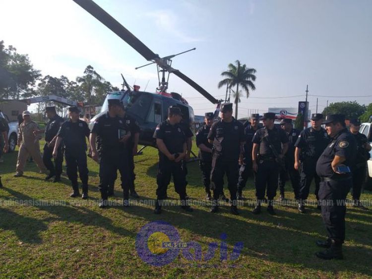 Preparan operativos policiales en Amambay