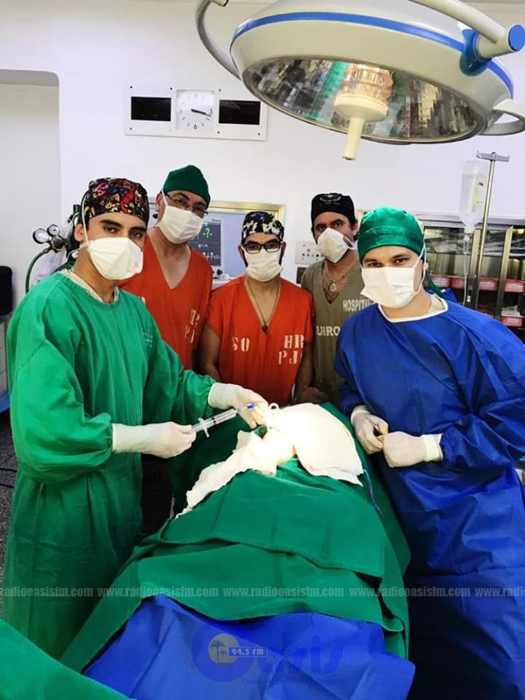 Hospital Regional de Pedro Juan realiza cirugía sin corte con éxito.