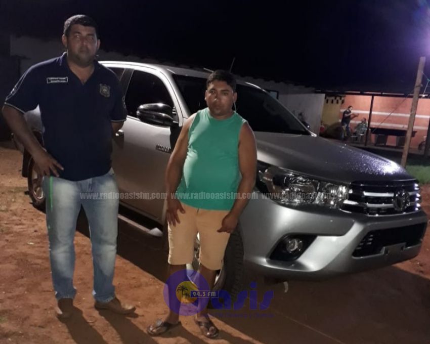 Camioneta robada en Ponta PorÍ£ fue abandonada en motel en Pedro Juan
