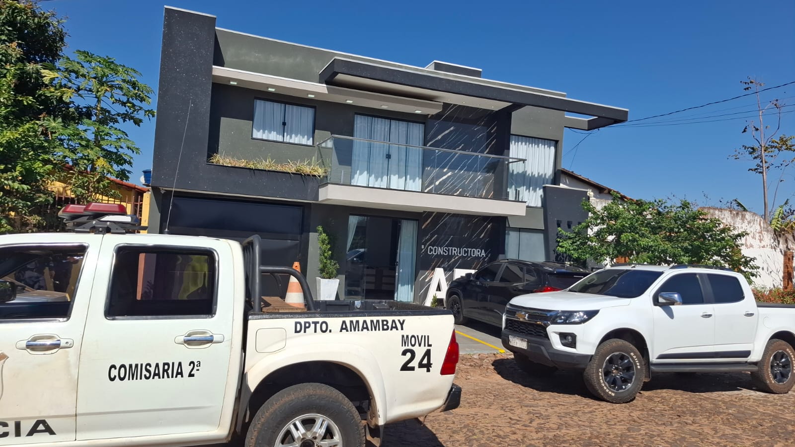 Asaltan constructora en Pedro Juan