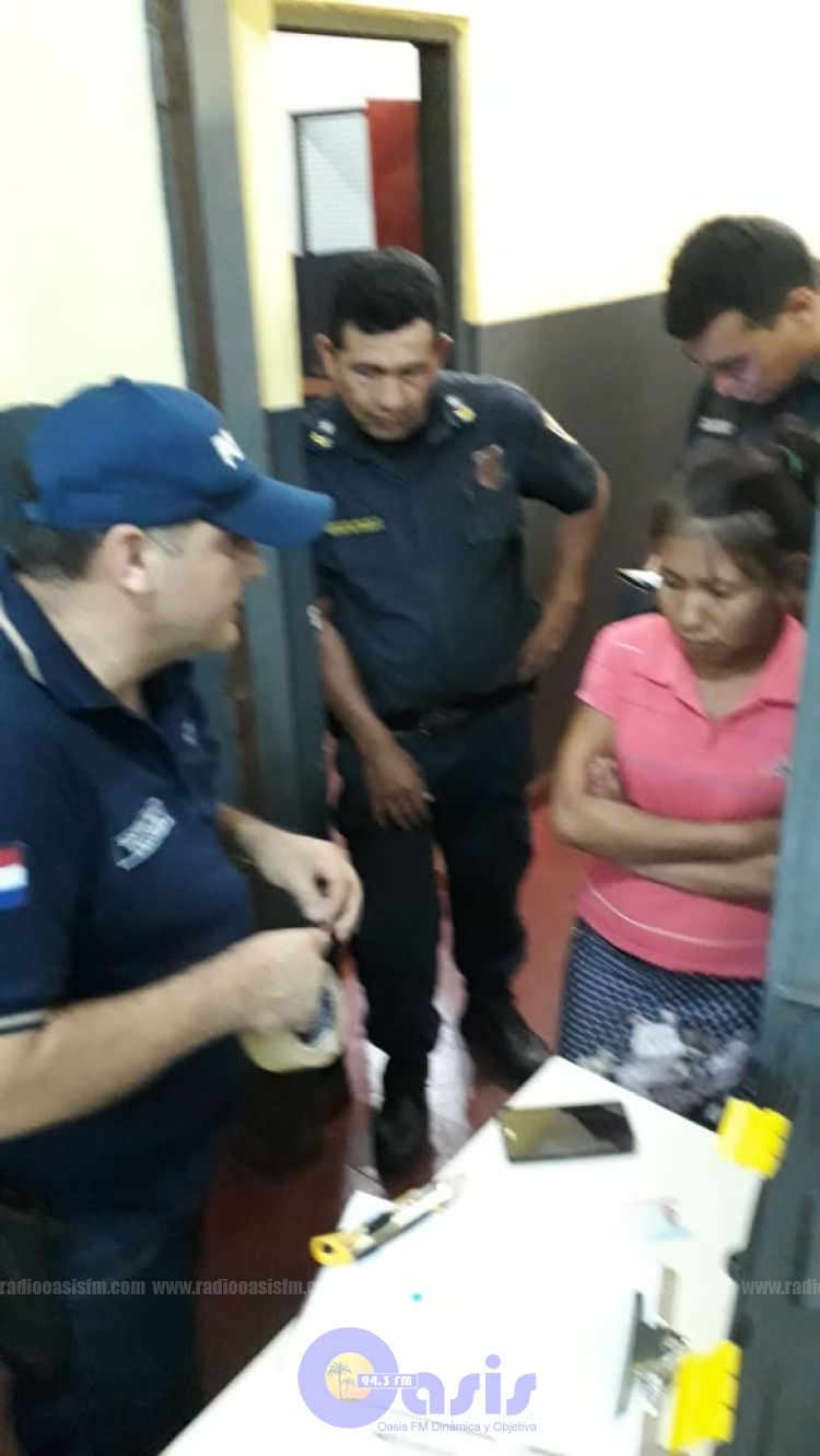 Mujer fue detenida al intentar ingresar cocaína en la cárcel de Pedro Juan